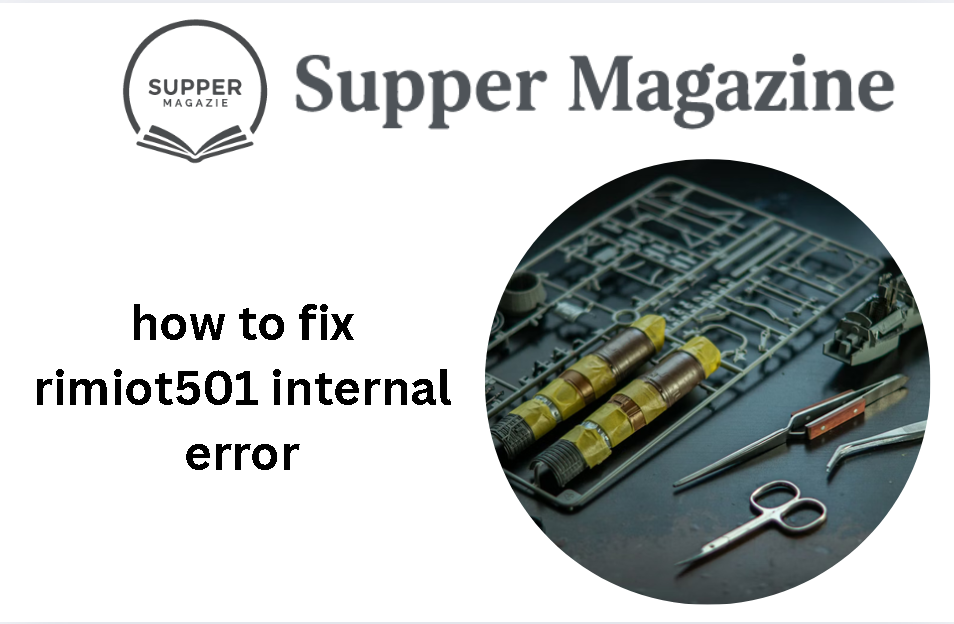 How to Fix Rimiot501 Internal Error