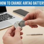 How to Change AirTag Battery