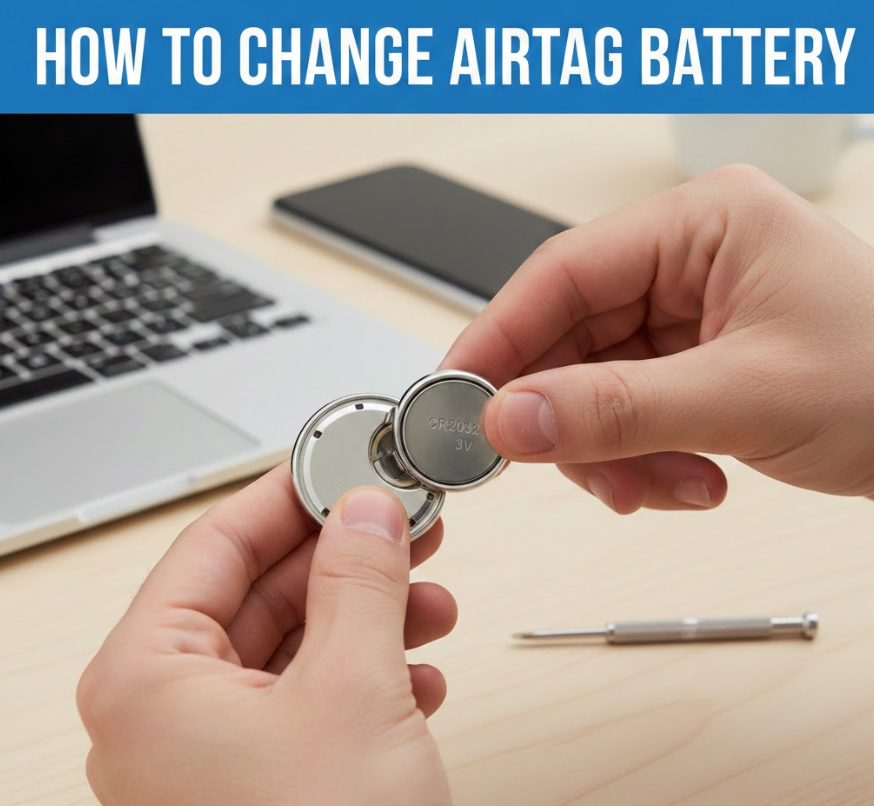 How to Change AirTag Battery