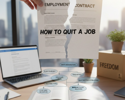 how to quit a job​