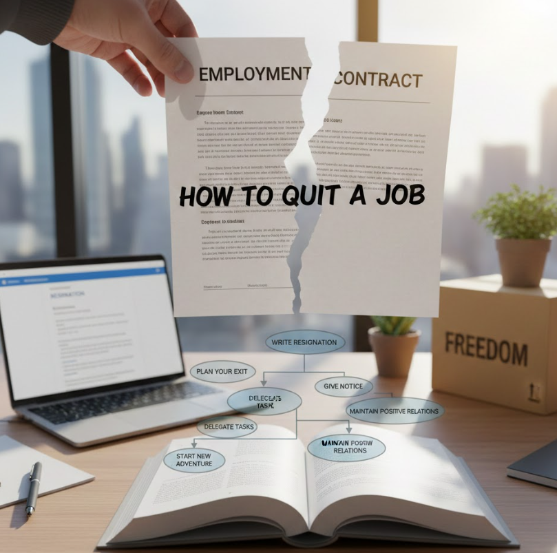 how to quit a job​