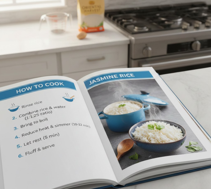 how to cook jasmine rice​