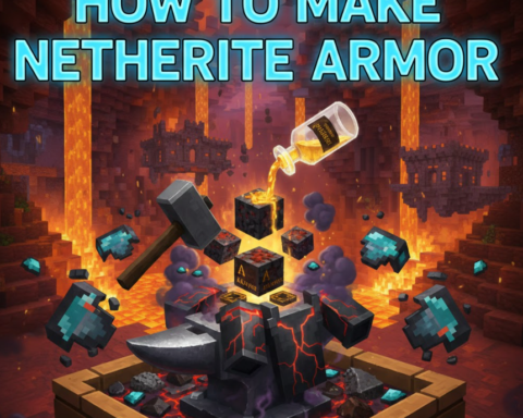 How to Make Netherite Armor