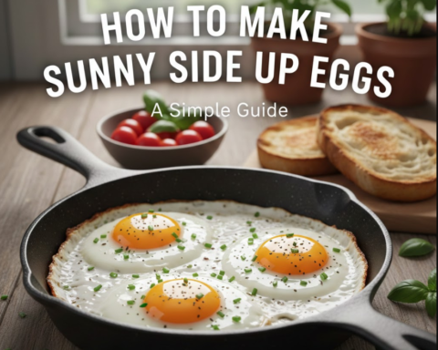 How to Make Sunny Side Up Eggs