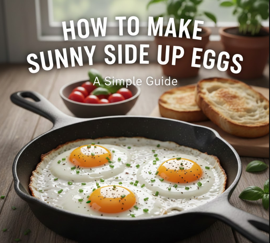 How to Make Sunny Side Up Eggs