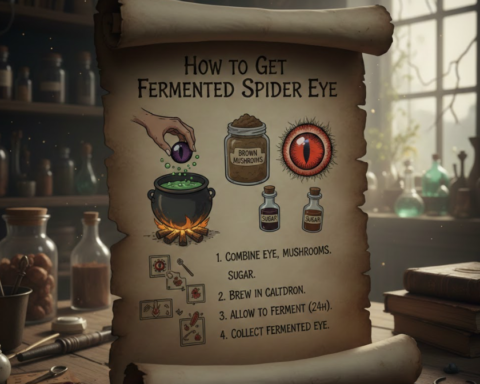 How to Get Fermented Spider Eye