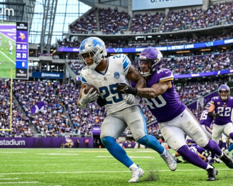Minnesota Vikings vs Detroit Lions Match Player Stats