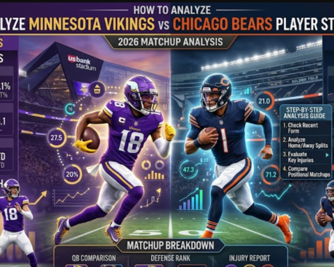 minnesota vikings vs chicago bears match player stats​