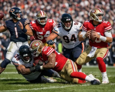 Chicago Bears vs 49ers Match Player Stats