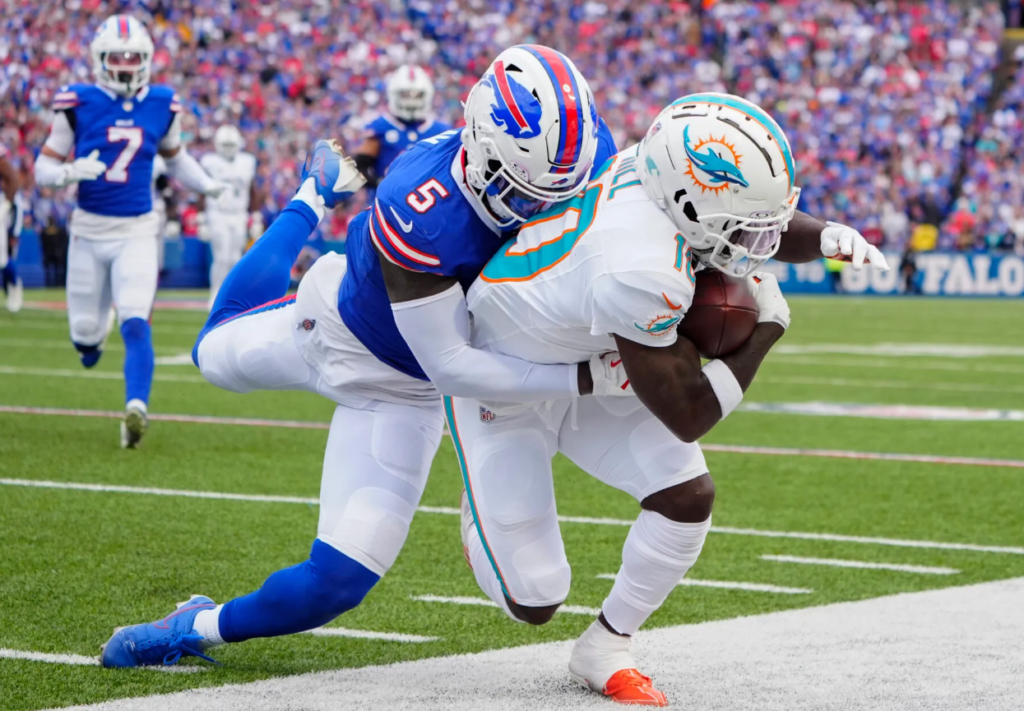 Running Back Contributions in Miami Dolphins vs Los Angeles Rams Match Player Stats