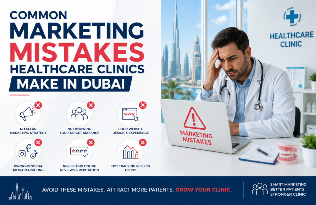 10 Healthcare Marketing Mistakes Dubai Clinics Make