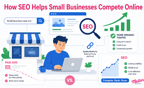 How SEO Helps Small Businesses Compete Online