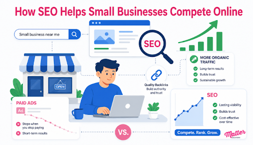 How SEO Helps Small Businesses Compete Online