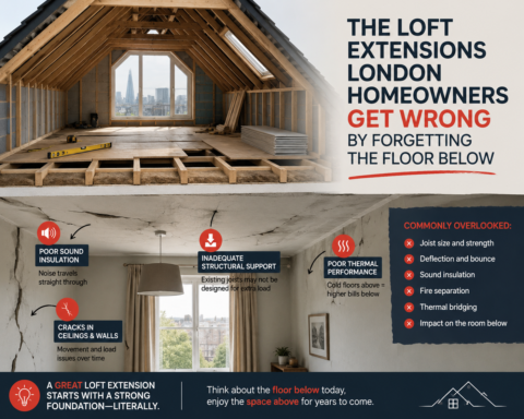 The Loft Extensions London Homeowners Get Wrong by Forgetting the Floor Below