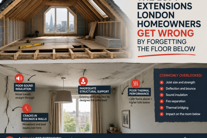 The Loft Extensions London Homeowners Get Wrong by Forgetting the Floor Below