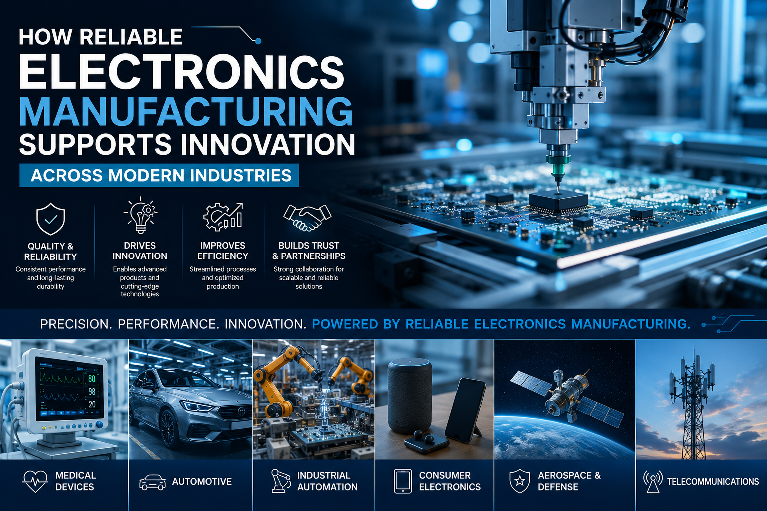How Reliable Electronics Manufacturing Supports Innovation Across Modern Industries
