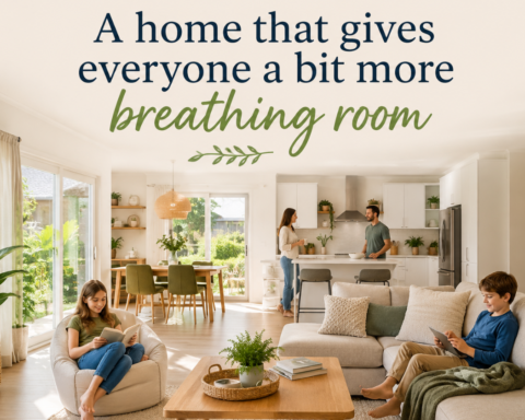 A home that gives everyone a bit more breathing room