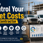 How to Control Your Fleet Costs as a Contractor