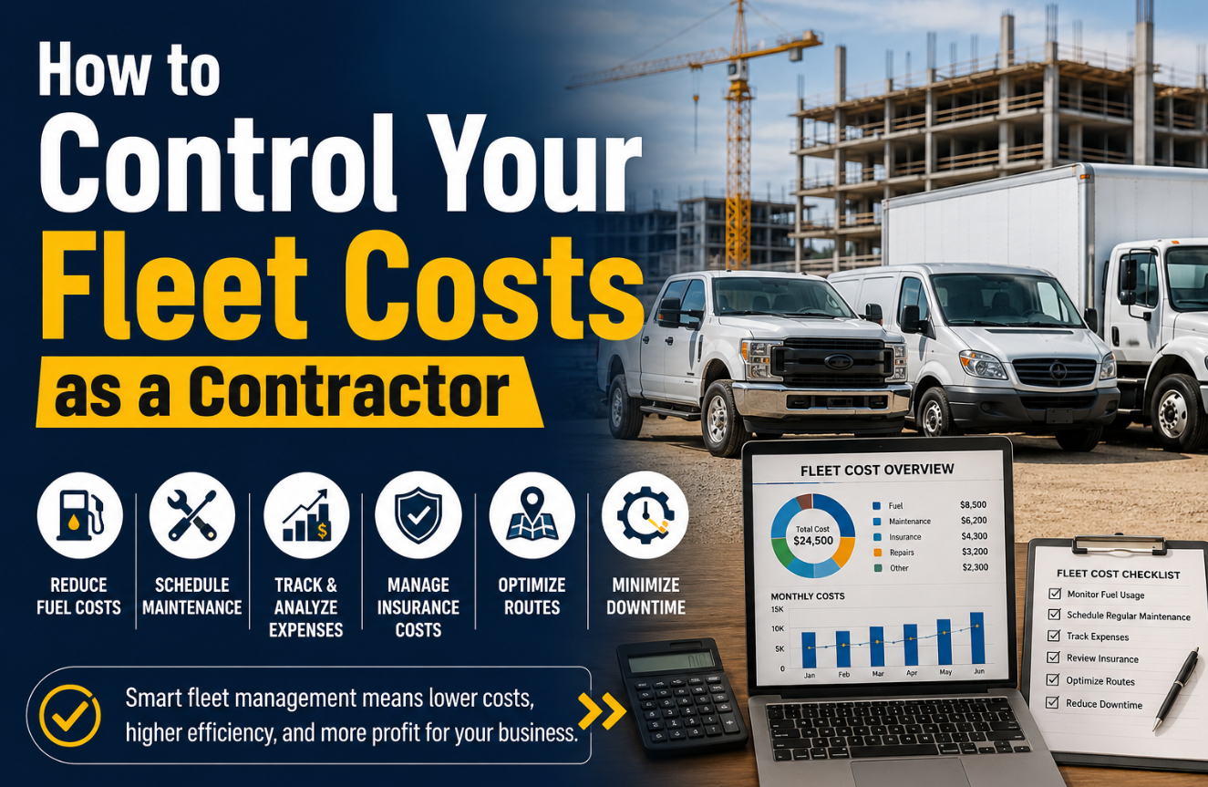 How to Control Your Fleet Costs as a Contractor
